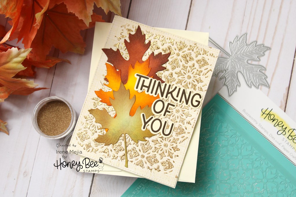 Lovely Layers Fall Leaves Textured&nbsp;Card